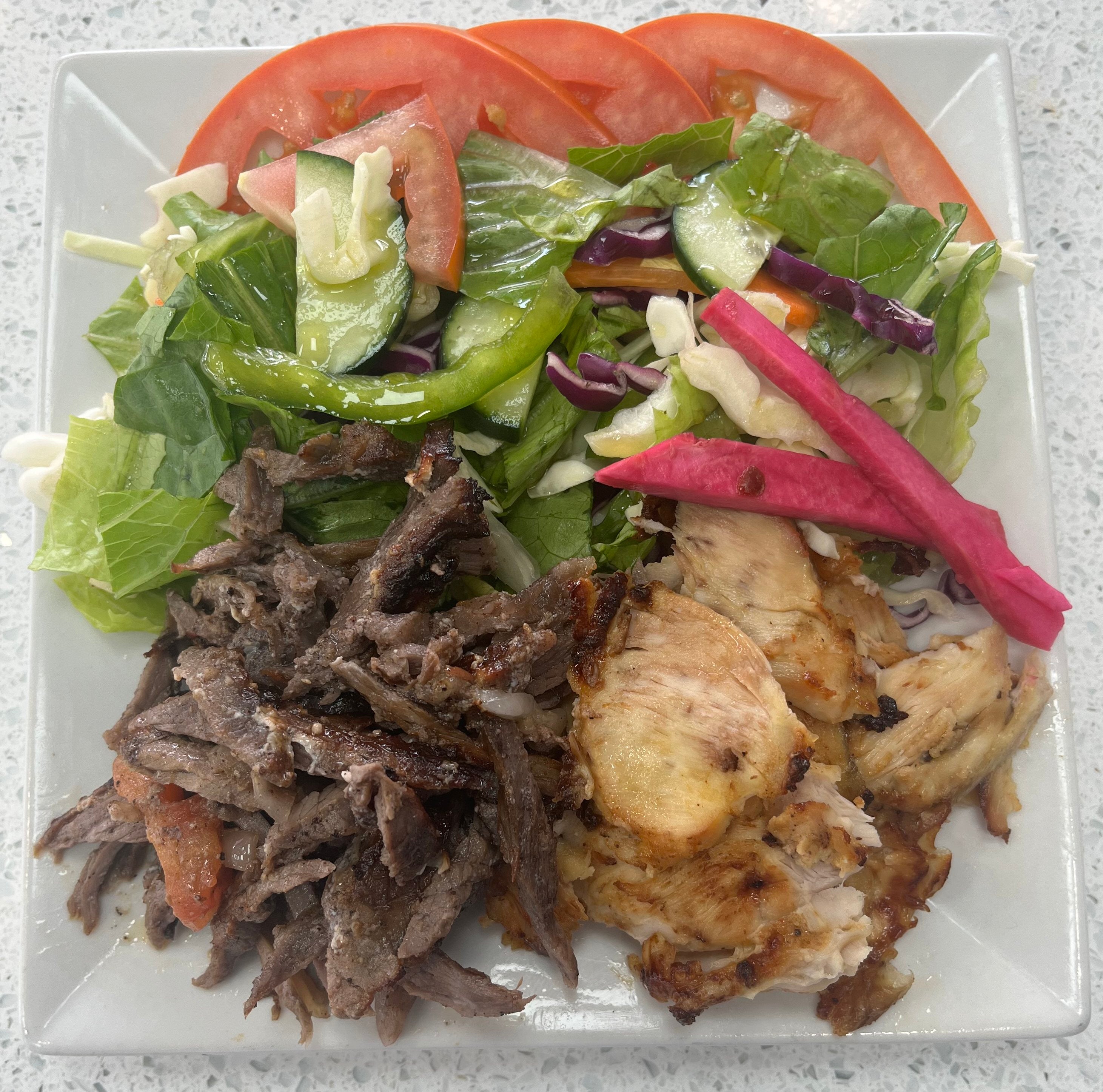 Shawarma salad