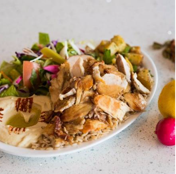 Shawarma Beef and Chicken Mix Plate