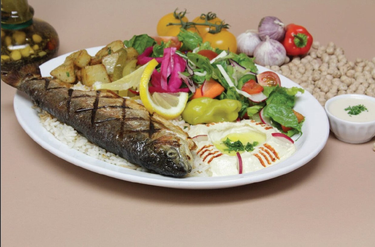 Rainbow Trout Plate